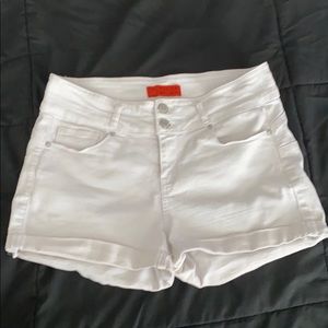 White Jean Shorts!